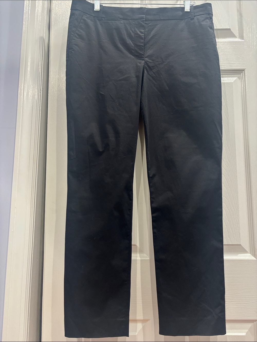 J. Crew Black Straight-Leg Women's Pants